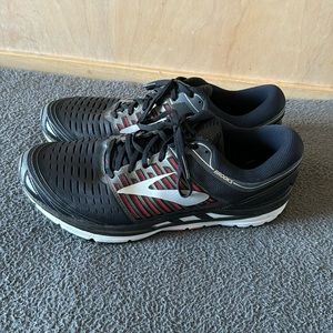 Brooks Transcend 5 Super DNA Mens Size 12 Gray Running Shoe Sneakers 1102761D080